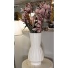 Mauro Ferretti Vaso Glint Ø 25x50 cm bianco