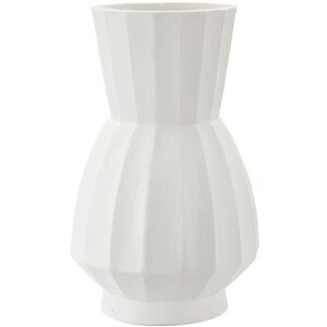Mauro Ferretti Vaso Glint Ø 24x41 cm bianco