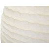 Mauro Ferretti Vaso Cristalli di Ghiaccio Ø39x56cm crema MGO opaco