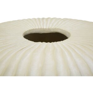 Mauro Ferretti Vaso stalattite Ø 40x23 cm crema