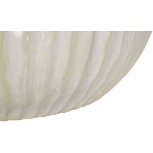 Mauro Ferretti Vaso stalattite Ø 40x23 cm crema