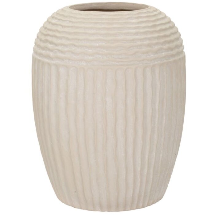 Mauro Ferretti Vaso Nebel Ø 30x38,5 cm crema