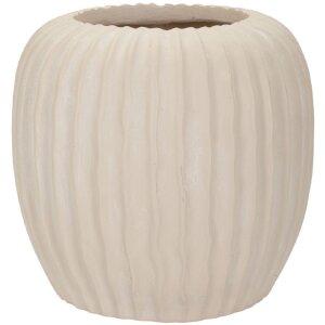 Mauro Ferretti Vaso Nebel Ø 26,5x26 cm crema