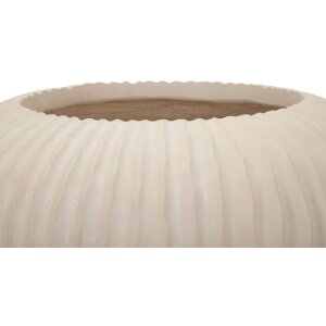 Mauro Ferretti Vaso Nebel Ø35x18 cm crema