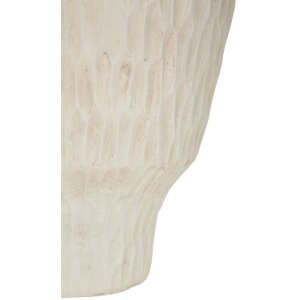 Mauro Ferretti Vaso Ombra Ø 29,5x57 cm crema