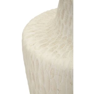 Mauro Ferretti Vaso Ombra Ø 29,5x57 cm crema