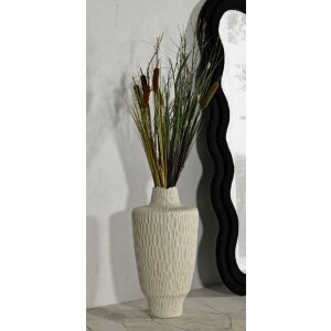 Mauro Ferretti Vaso Ombra Ø 29,5x57 cm crema