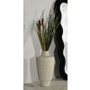 Mauro Ferretti Vaso Ombra Ø 29,5x57 cm crema