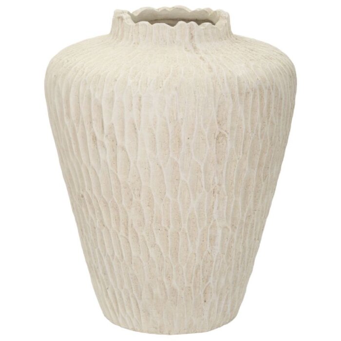 Mauro Ferretti Vaso Ombra Ø 32x40 cm crema