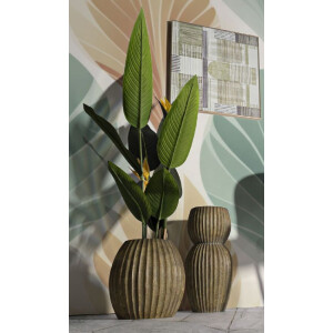 Vaso Brise Ø 32x32,5 cm verde salvia Mauro Ferretti