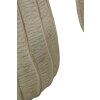Mauro Ferretti Set 3 vasi cachepot Flocke 30,5x27/25x22,2/19,5x18 cm crema