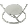Mauro Ferretti Tavolino laterale a cuore Ø 40x45,5 cm argento bianco