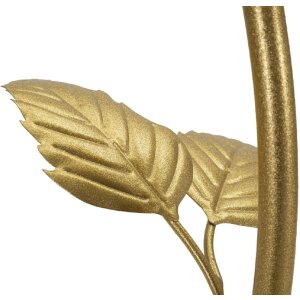 Mauro Ferretti Tavolino con 3 ripiani Ø 54x69,5 cm oro
