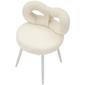 Mauro Ferretti Sedia Mini Ilary 40x67 cm bianco