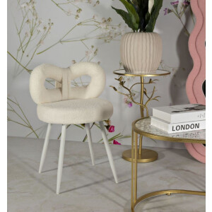 Mauro Ferretti Sedia Mini Ilary 40x67 cm bianco