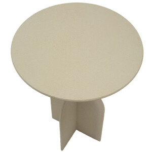 Mauro Ferretti Tavolino Düne Ø 45x58 cm crema