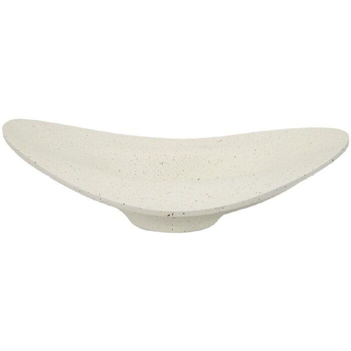 Mauro Ferretti Ciotola decorativa Elegant 41x41x12 cm crema