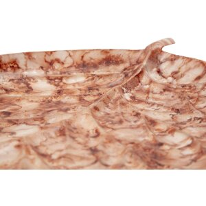 Ciotola Decorativa Goccia Browy Mauro Ferretti 35x22x2,5 cm marrone