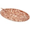 Ciotola Decorativa Goccia Browy Mauro Ferretti 35x22x2,5 cm marrone