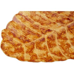 Ciotola decorativa Tropfen Rosso Arancione Mauro Ferretti 57x27x5 cm