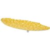 Ciotola decorativa Mauro Ferretti Goccia 57x27x5 cm giallo