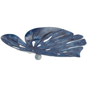 Ciotola decorativa Tropfen Mauro Ferretti 27x23x5 cm blu