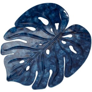 Ciotola decorativa Tropfen Mauro Ferretti 27x23x5 cm blu