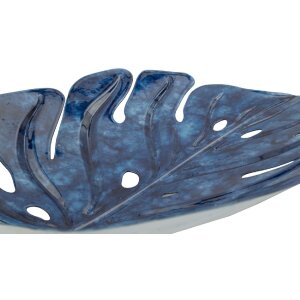 Ciotola decorativa Tropfen Mauro Ferretti 27x23x5 cm blu