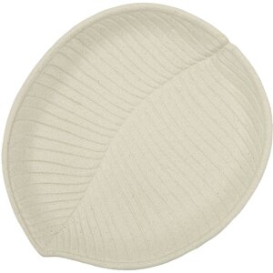 Mauro Ferretti Ciotola decorativa Stons 33x29x4 cm crema