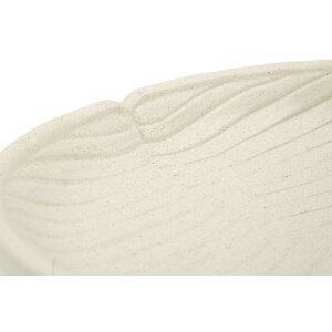 Mauro Ferretti Ciotola decorativa Stons 33x29x4 cm crema
