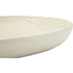 Mauro Ferretti Ciotola decorativa Stons 33x29x4 cm crema