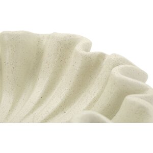 Mauro Ferretti Ciotola decorativa Stons Ø 31x9 cm crema