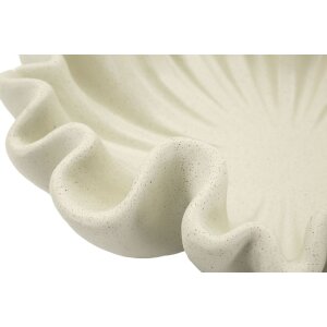 Mauro Ferretti Ciotola decorativa Stons Ø 31x9 cm crema