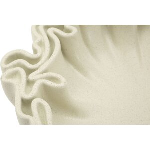 Mauro Ferretti Ciotola decorativa Stons 30,5x29x7,5 cm crema