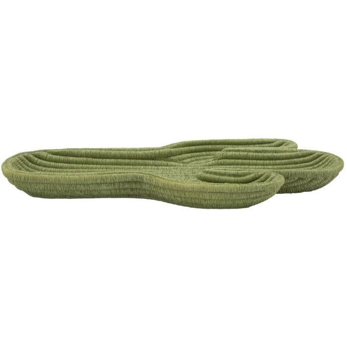Mauro Ferretti Ciotola decorativa Cactus 34x20x3 cm verde