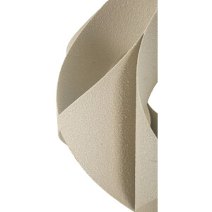 Mauro Ferretti Lampada da tavolo Weltraum E27 28x57 cm crema