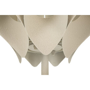 Mauro Ferretti Lampada da tavolo Weltraum E27 28x57 cm crema