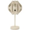 Mauro Ferretti Lampada da tavolo Weltraum E27 28x57 cm crema