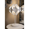 Mauro Ferretti Lampada da tavolo Weltraum E27 28x57 cm crema