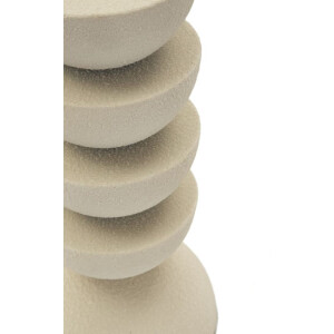 Mauro Ferretti Candeliere Dune Pix 10x21 cm crema