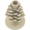 Mauro Ferretti Candeliere Pigna Düne 9,5x11,5 cm crema