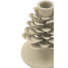 Mauro Ferretti Candeliere Pigna Düne 9,5x11,5 cm crema