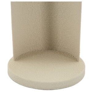 Mauro Ferretti Candeliere Dune Angelo 12,5x10x30 cm crema