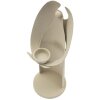 Mauro Ferretti Candeliere Dune Angelo 12,5x10x30 cm crema