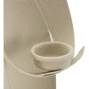 Mauro Ferretti Candeliere Dune Angelo 12,5x10x30 cm crema
