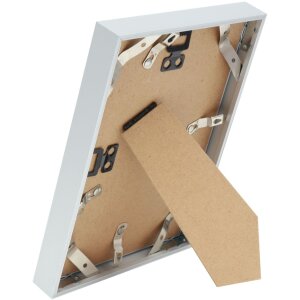 Deknudt S029D1 Cornice in alluminio argento 10x15-30x40 cm con supporto