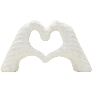 Mauro Ferretti Scultura Mani Lover Bianco 25x7.5x13.5cm...