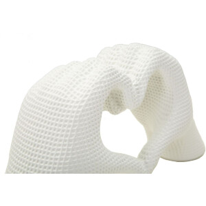 Mauro Ferretti Scultura Mani Lover Bianco 25x7.5x13.5cm Poliresina Bianco