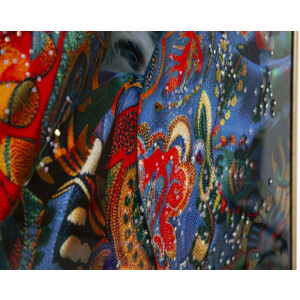 Mauro Ferretti Quadro Moira con cornice 52x4x102 cm
