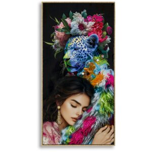 Mauro Ferretti Quadro Moira con cornice 52x4x102 cm
